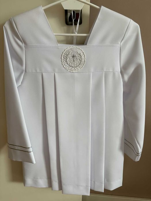 Komża komunijna + elegancka mucha - stan idealny