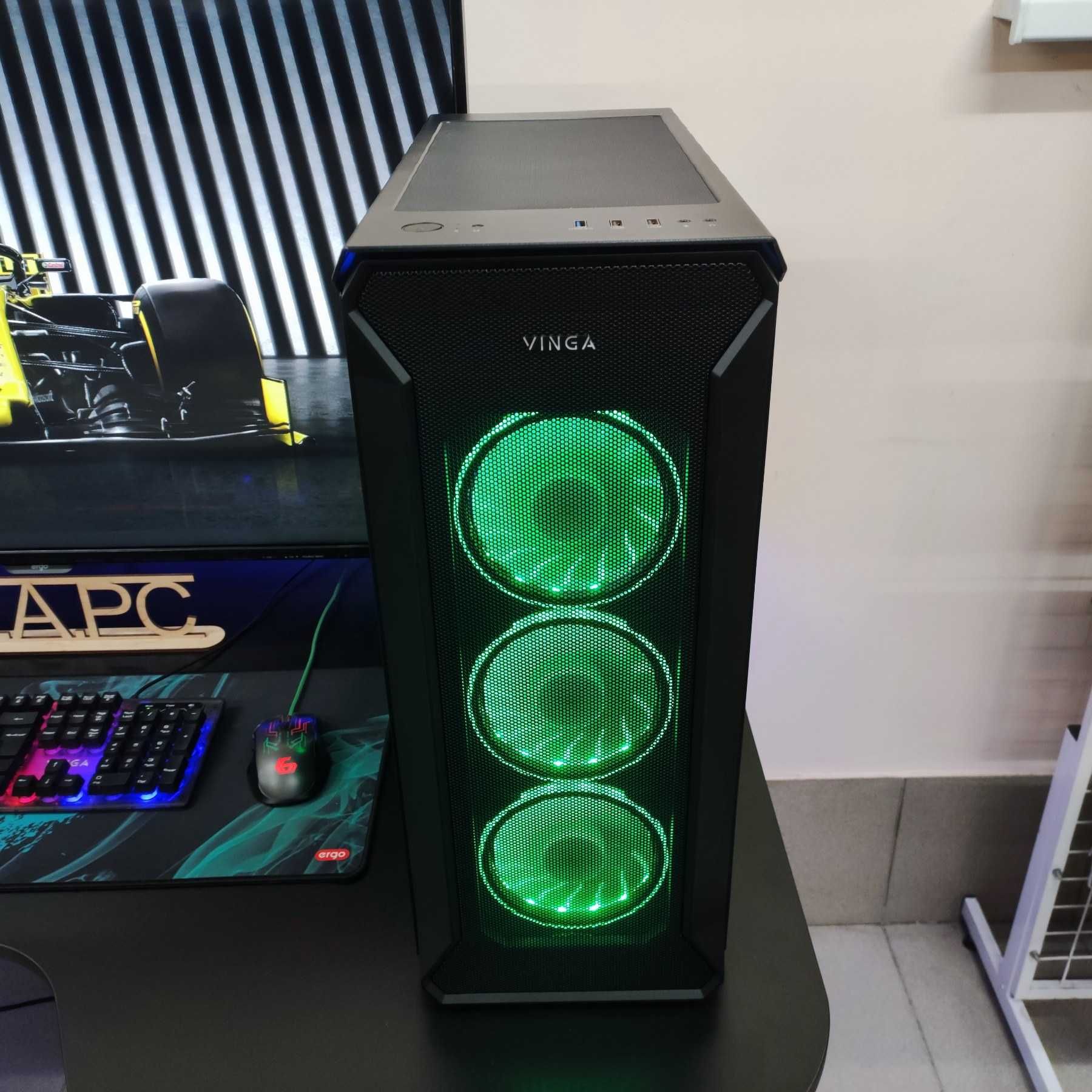 Компютер Новый Ryzen 5 5500, 32GB DDR4, RX 5700 XT 8GB, SSD 512GB m2
