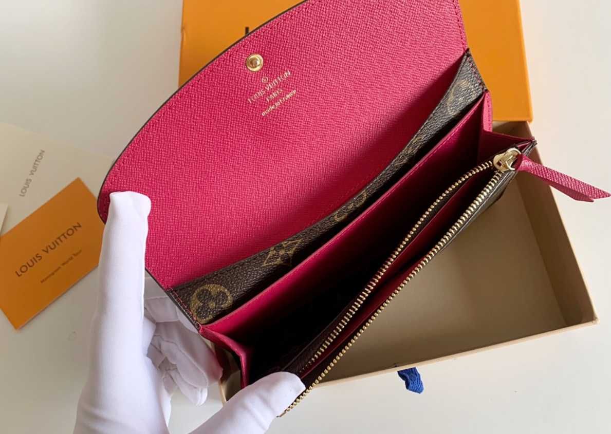 LV Old Flower Rose Red Button Torebka