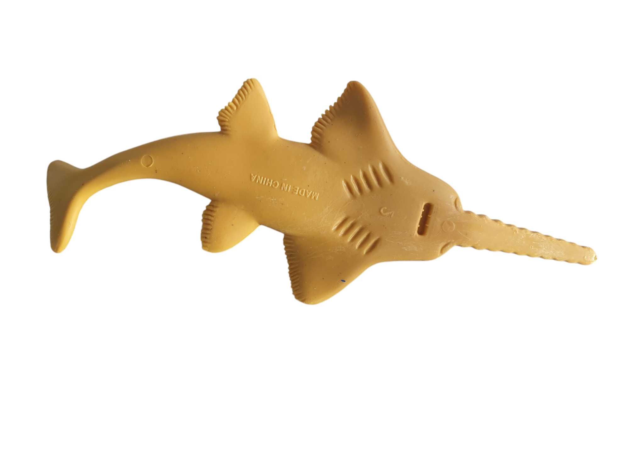 Stara figurka ryba piła lata 80/90 PRL antyk unikat kolekcjonerski