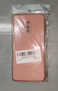 Оригинальный розовый чехол из жидкого силикона на телефон OnePlus 7