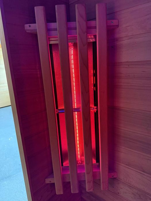 Sauna na podczerwień INFRAROT sucha Infrared  130x100 KWARCOWA SZKŁO