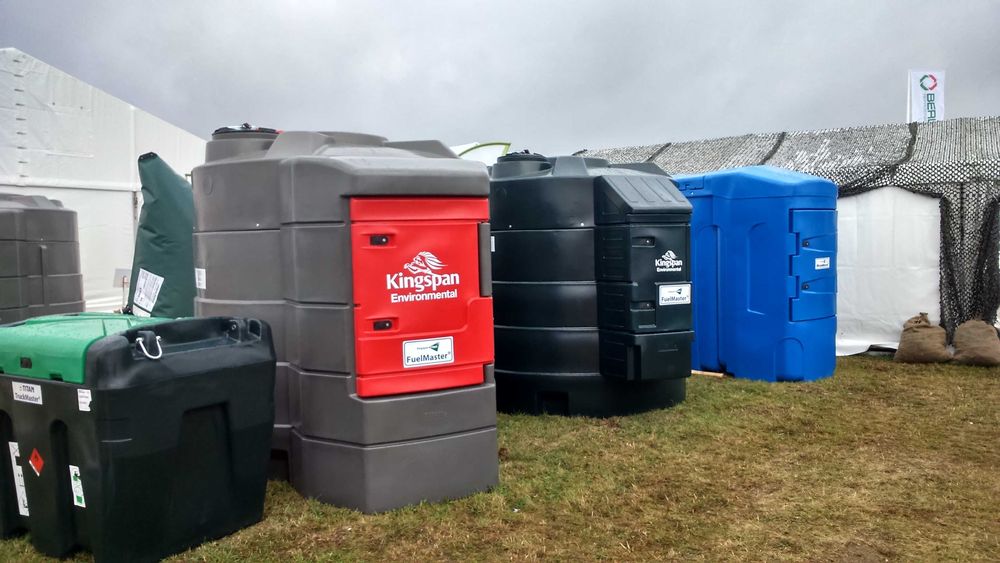 Zbiornik dwupłaszczowy na paliwo, dystrybutor ON Fuel Master 5000l