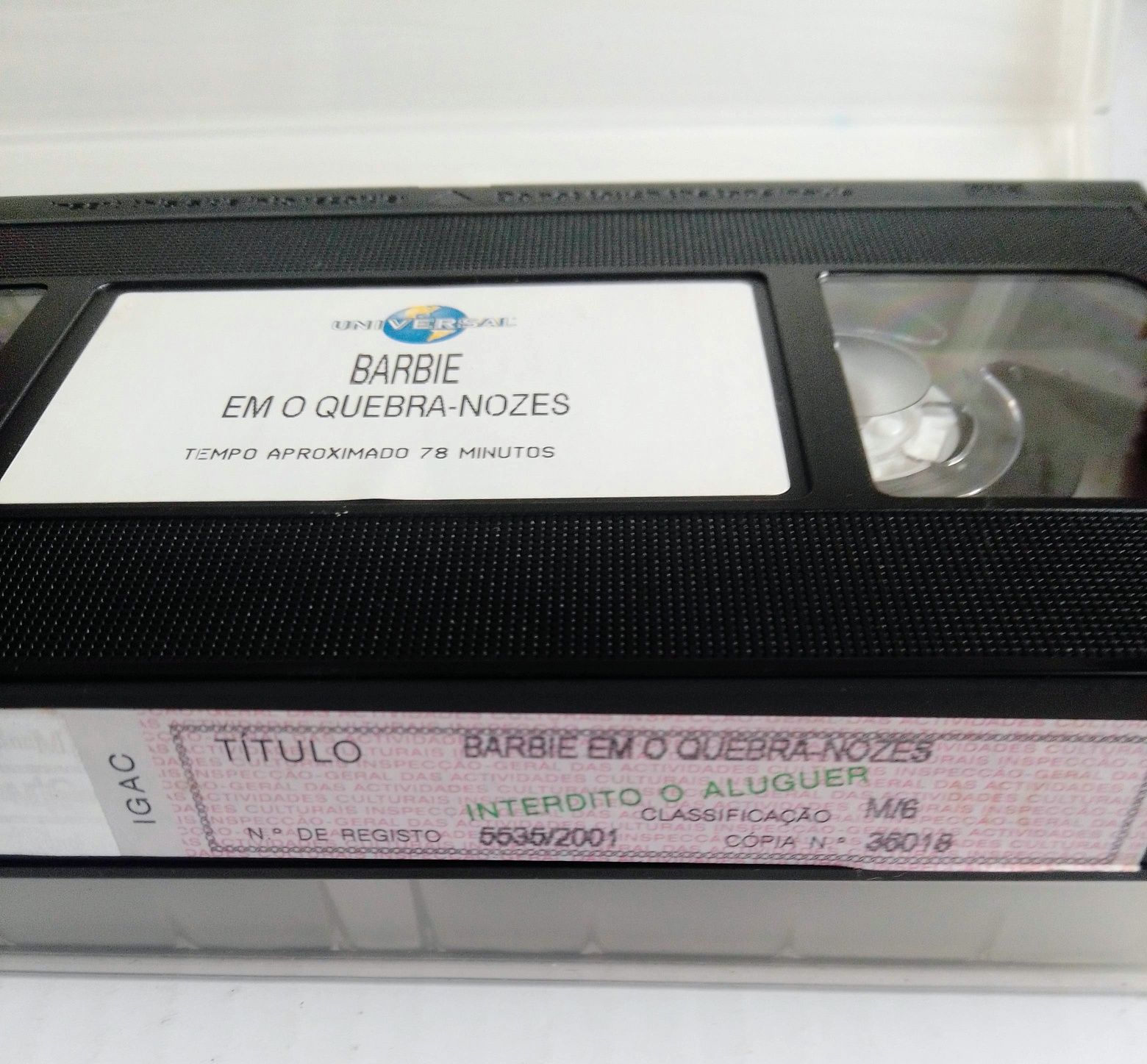 Cassetes VHS Barbie