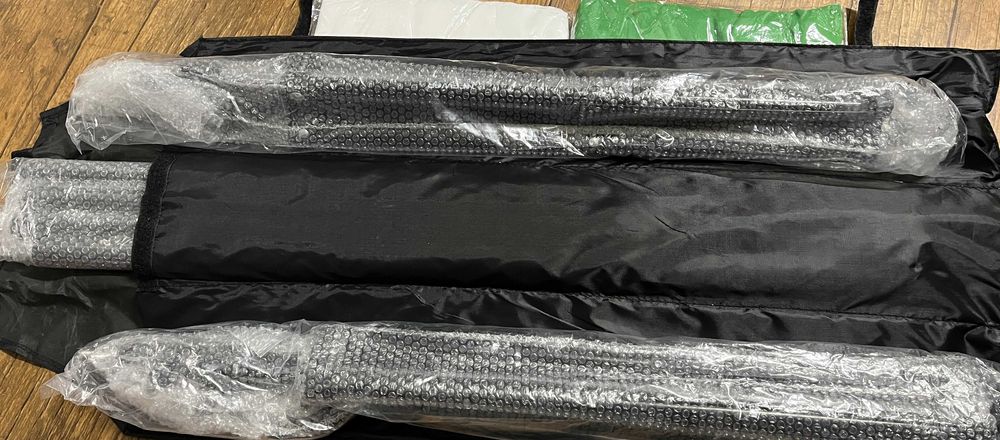 Neewer zestaw wsparcia foto., ścianka 2,6 x 3  z dwoma tłami  1,8X2,8