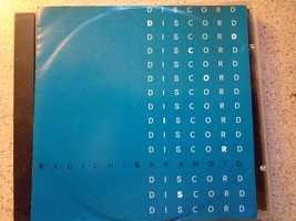 CD Ryuichi Sakamoto Discord Güt 1988 For Life Records