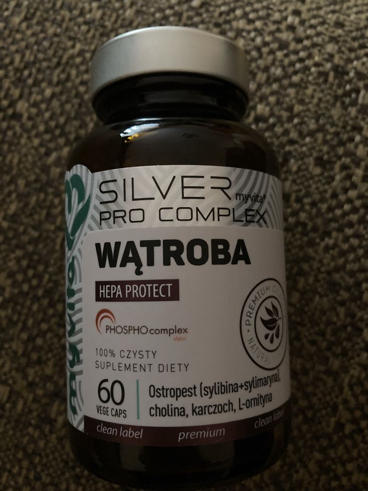 Suplement diety Silver Pro Complex wątroba Hepa protect