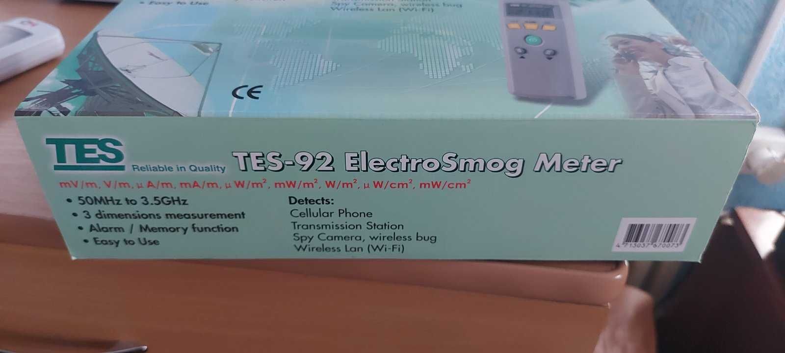 Тестер, детектор електромагнітного випромінювання TES-92