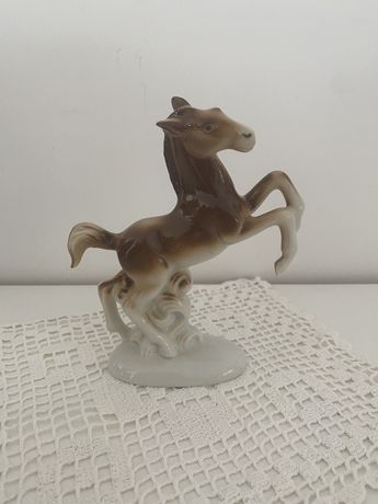 Germany, koń figurka z porcelany