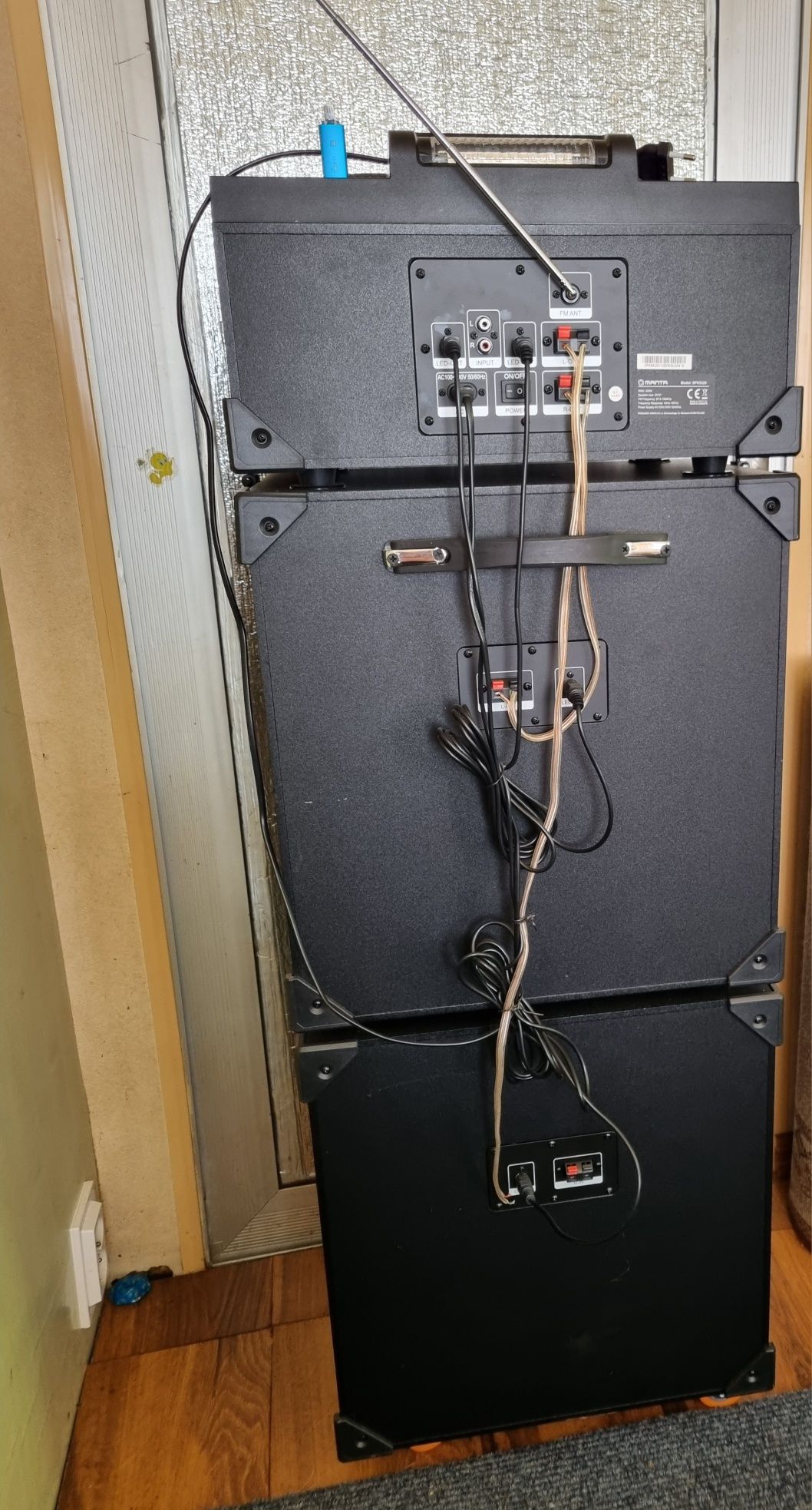 Głośnik BLUETOOTH WIEŻA Modułowa Manta  CUBE