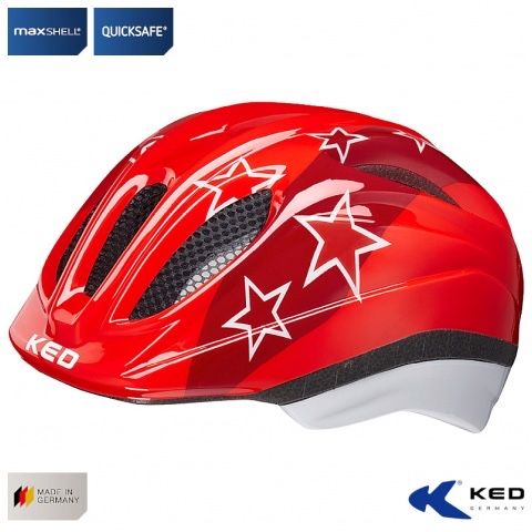 Kask rowerowy KED MEGGY II RedStars Junior "XS" (44-49cm)