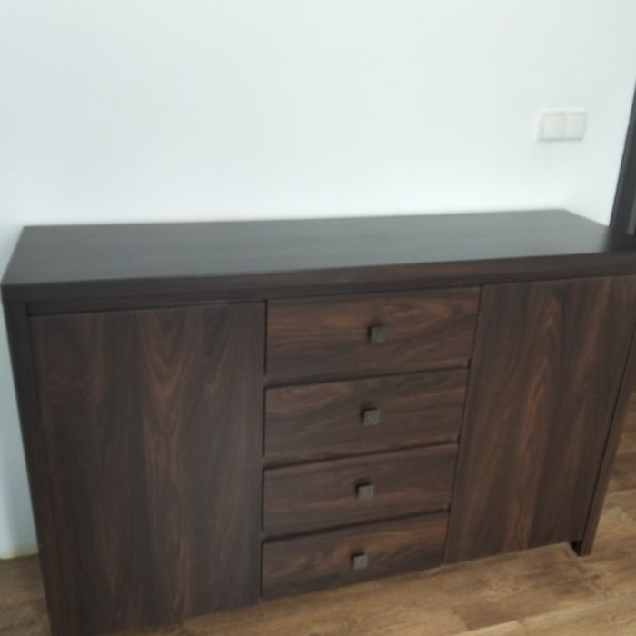 Komoda wenge duża i pojemna