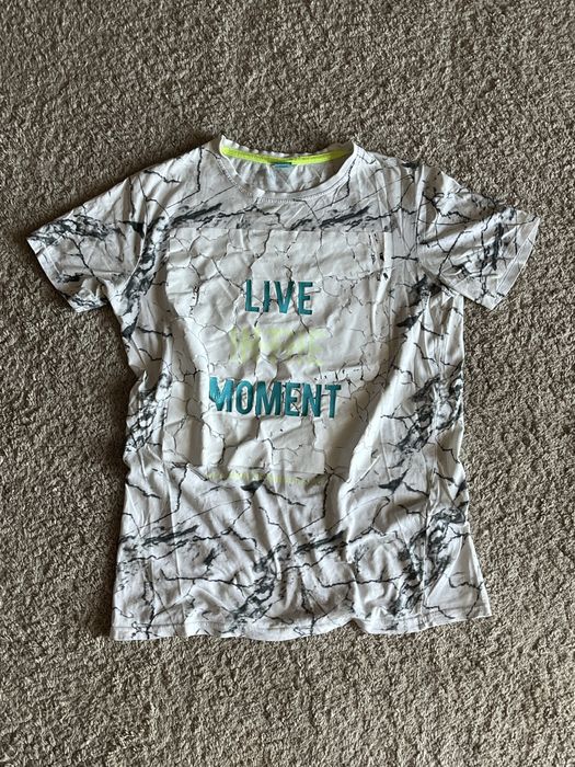 koszulka meska Live in the moment basic