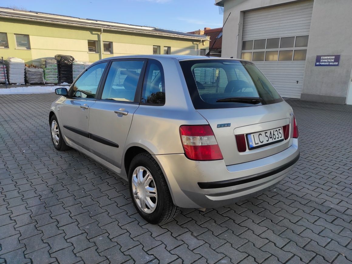 Fiat Stilo 1.6 Benz 2002r. 11 lat w jednych rękach Brak rdzy