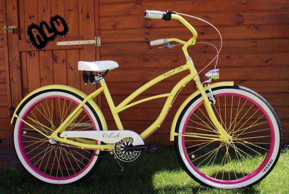 Stwórz swój własny ROWER miejski BEACH CRUISER damski 26 / 28 CUSTOM