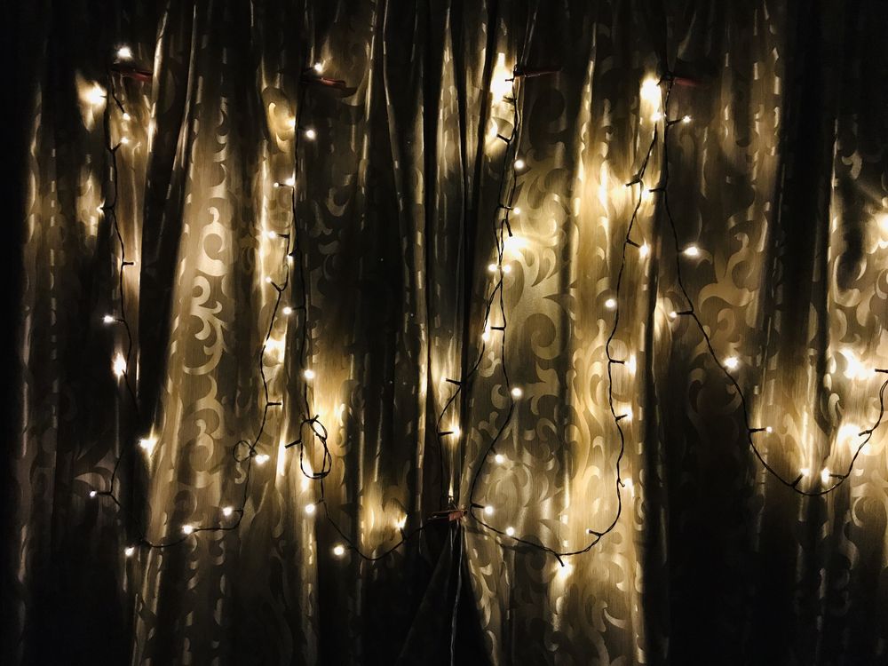 Новогодняя гирлянда LED Christmas Decoration БЕЛАЯ 80 ламп 8 метров