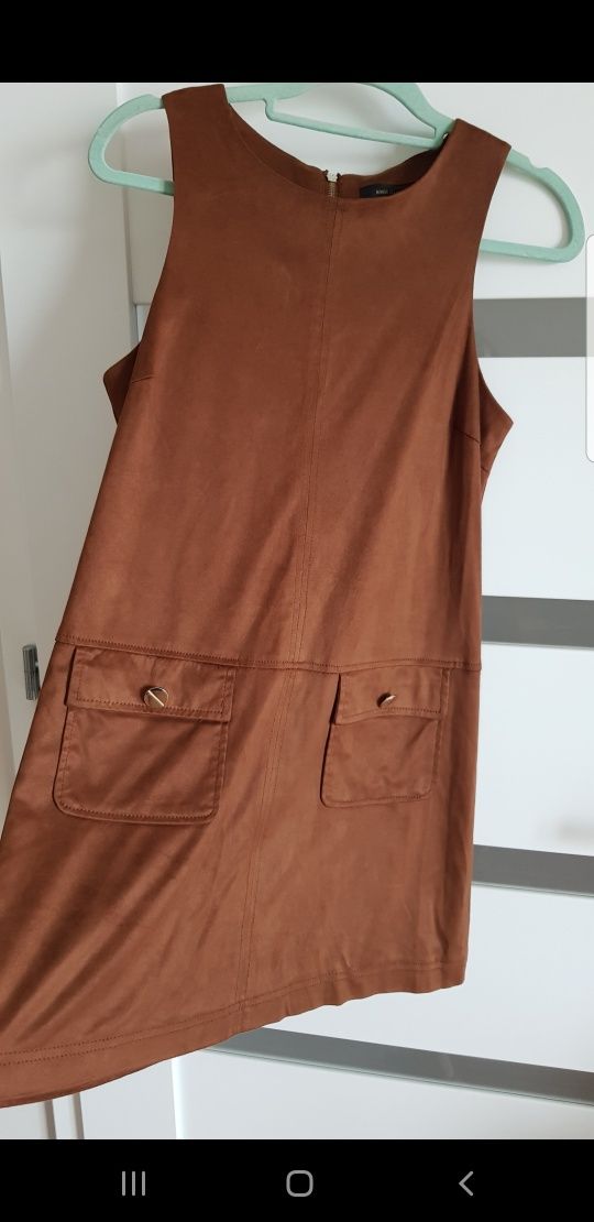 River Island sukienka zamszowa r m