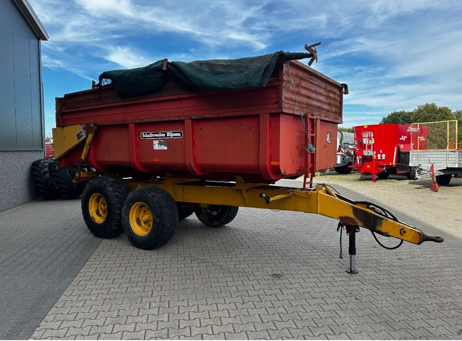 Przyczepa wywrotka skorupowa Schuitemaker tandem 10T klapa