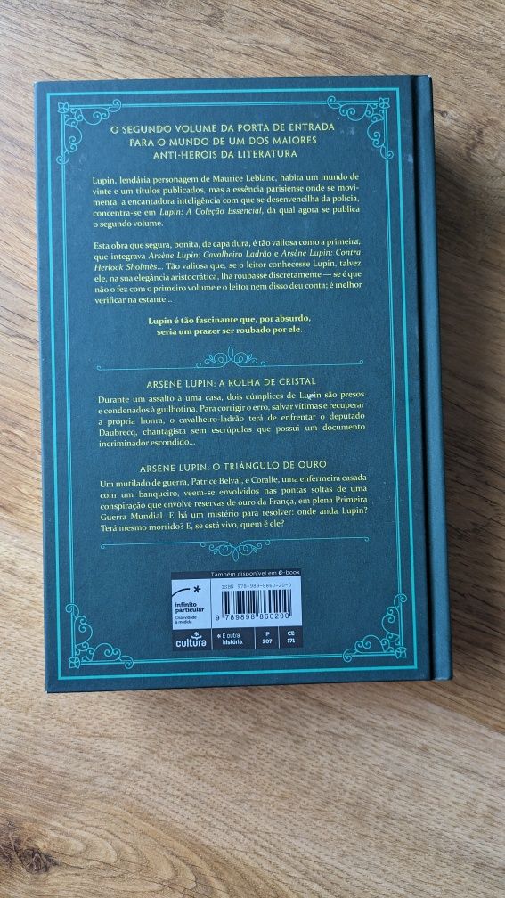 Livro Coleção Essencial Lupin - Maurice Leblanc