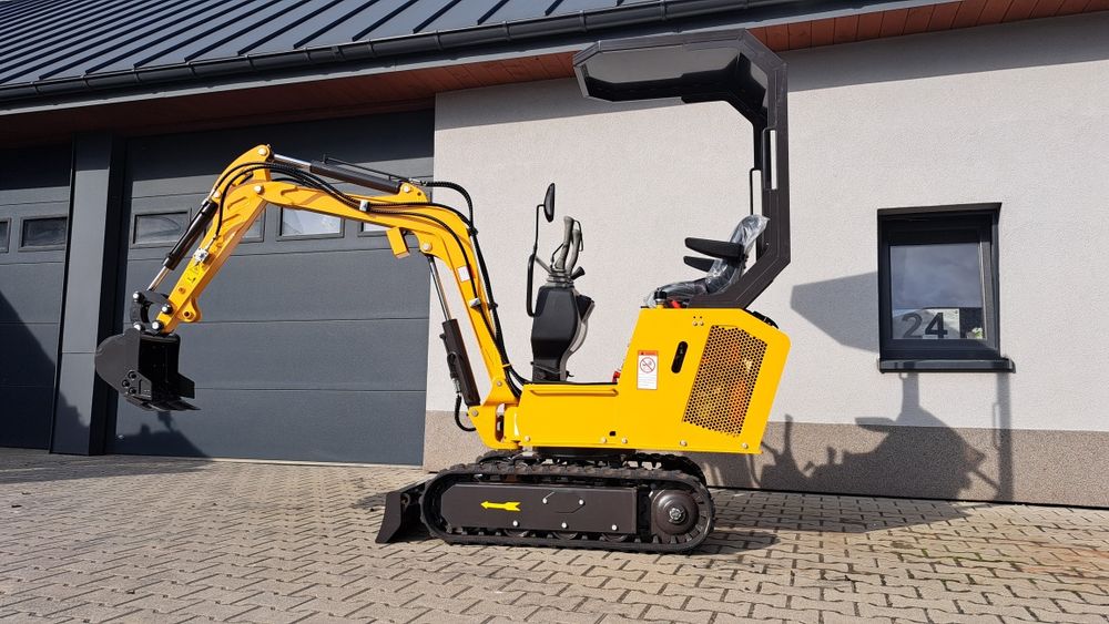 Minikoparka Windstorm XN10, Rhinoceros, 850kg, NEX, Koop,skrętne ramię