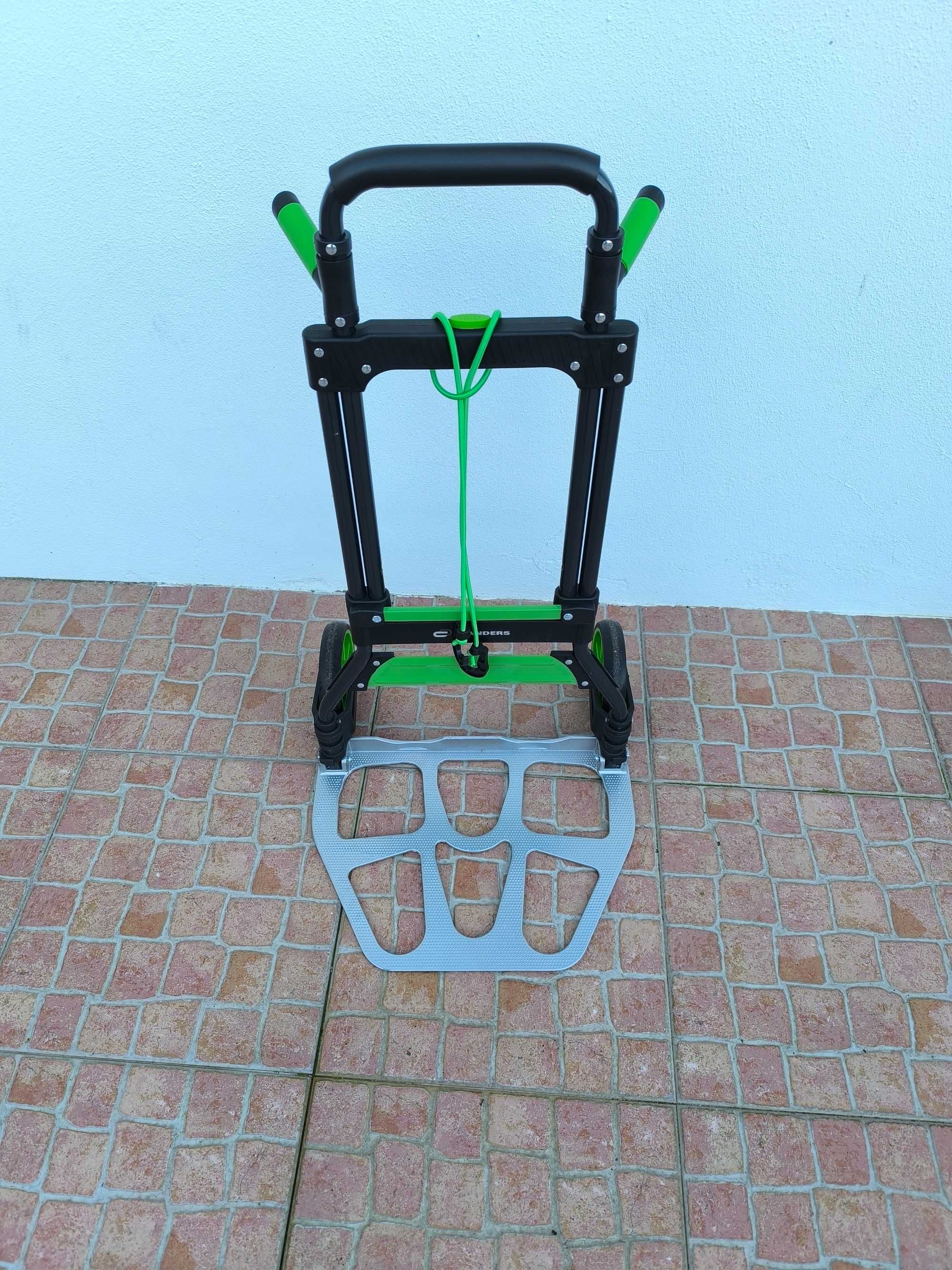 Carrinho transporte dobrável em ALUMINIO