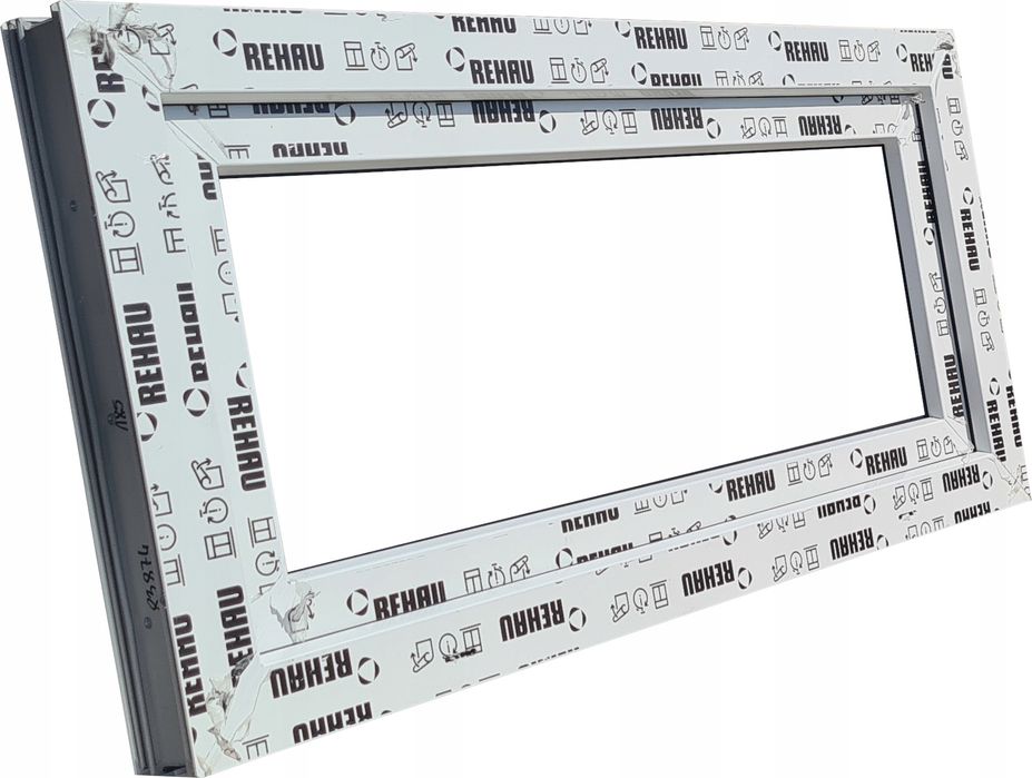 OKNO KacprzaK 100x50 OKNA NOWE Białe 1000x500 Dostępne Od Ręki!