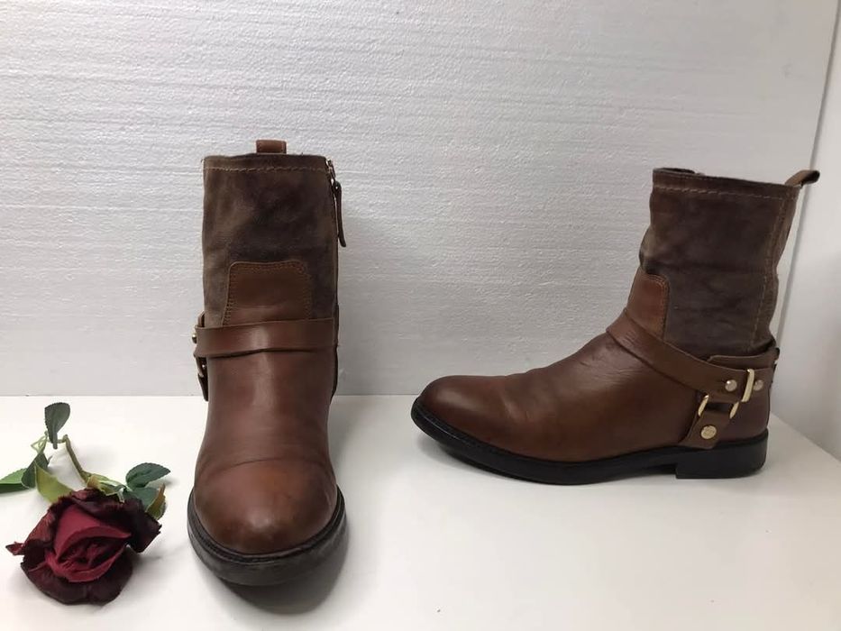 Botki skórzane Tommy Hilfiger Rozmiar 37