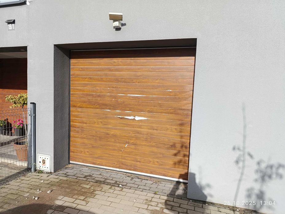 Brama garażowa z napędem. szer. 2,45m, wys 2,38m Poznań - Zalasewo