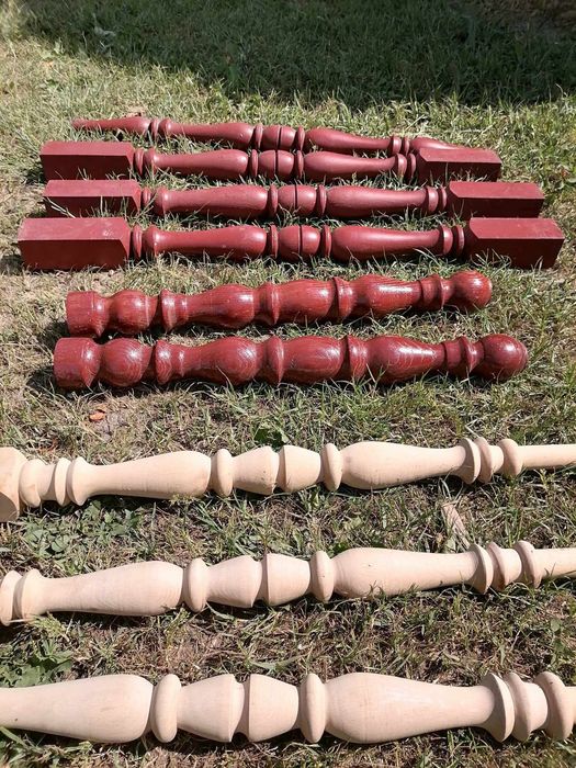 Trelki podpórki słupki balustrada taras schody