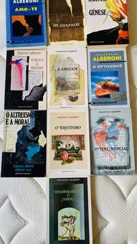 Pack 12  livros de Francesco Alberoni