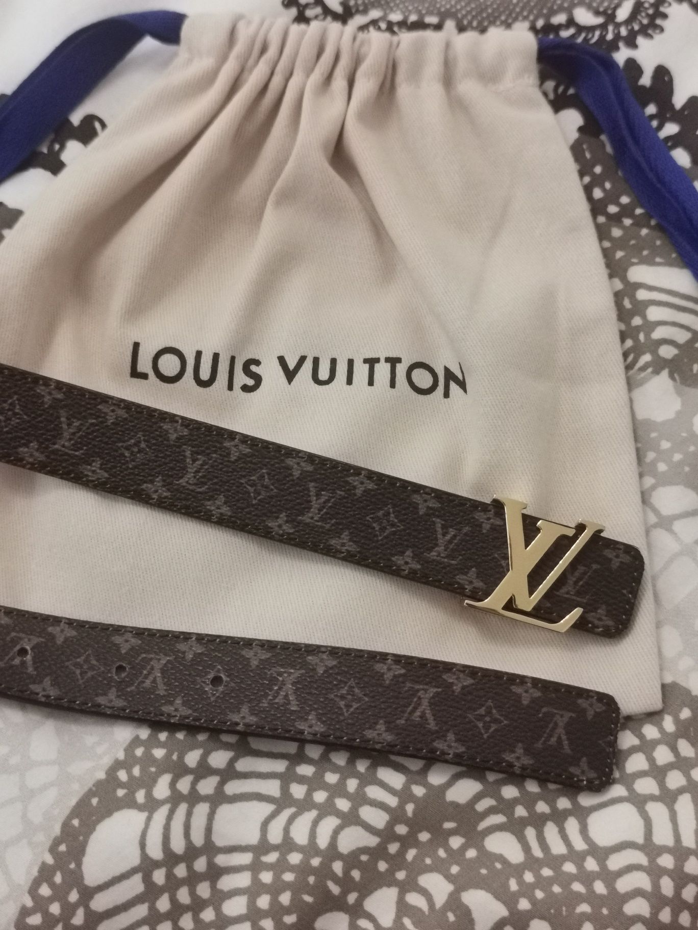 Pasek LV 2.0 a Louis Vuitton belt monogram