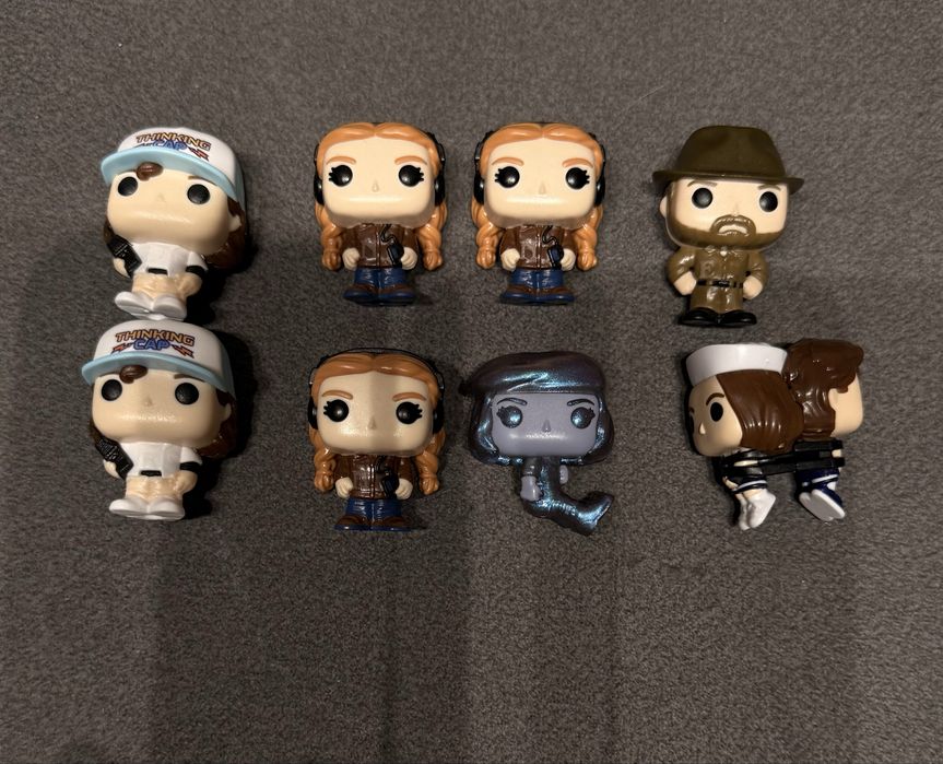 Figurki kinder joy stranger things