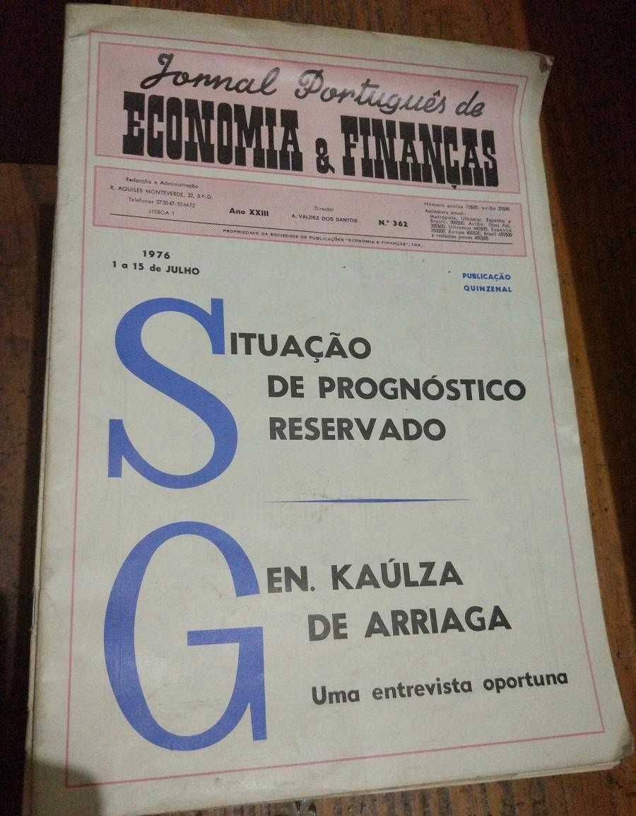 Jornal Português de Economia e Finanças 3 unid