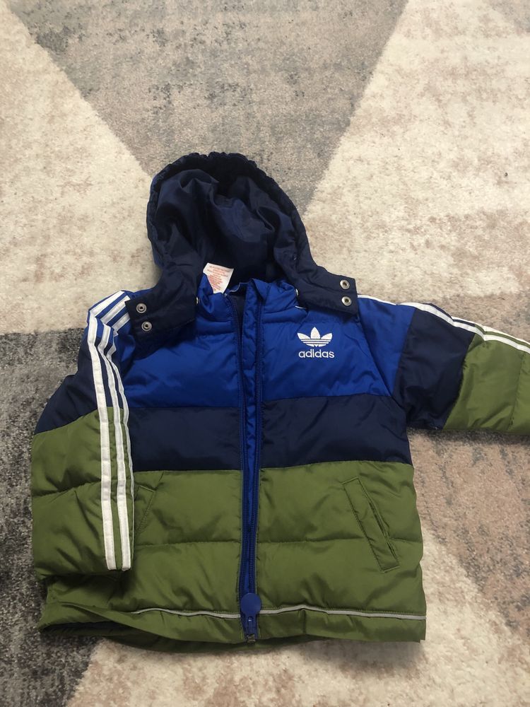 Дитячий пуховик  Adidas