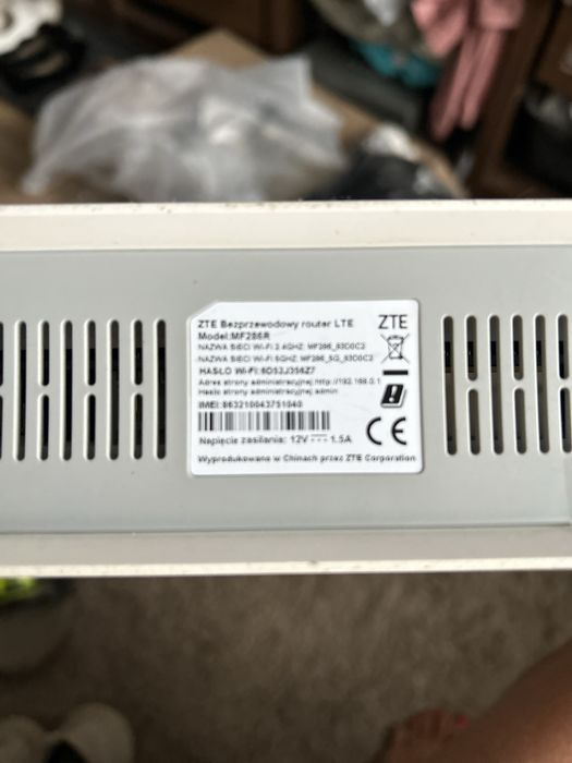 Router ZTE MF286R bezprzewodowy LTE