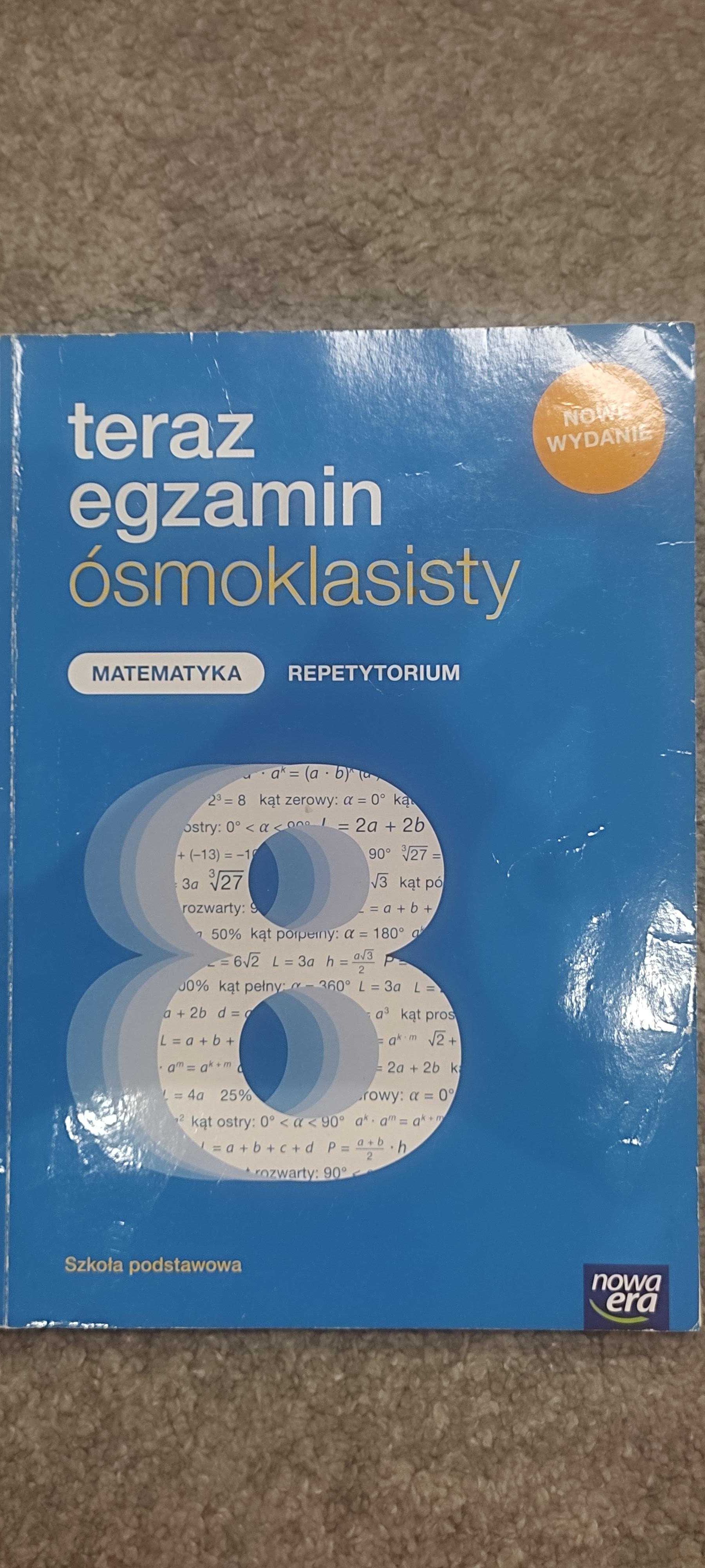 Repetytorium na egzamin ósmoklasisty matematyka