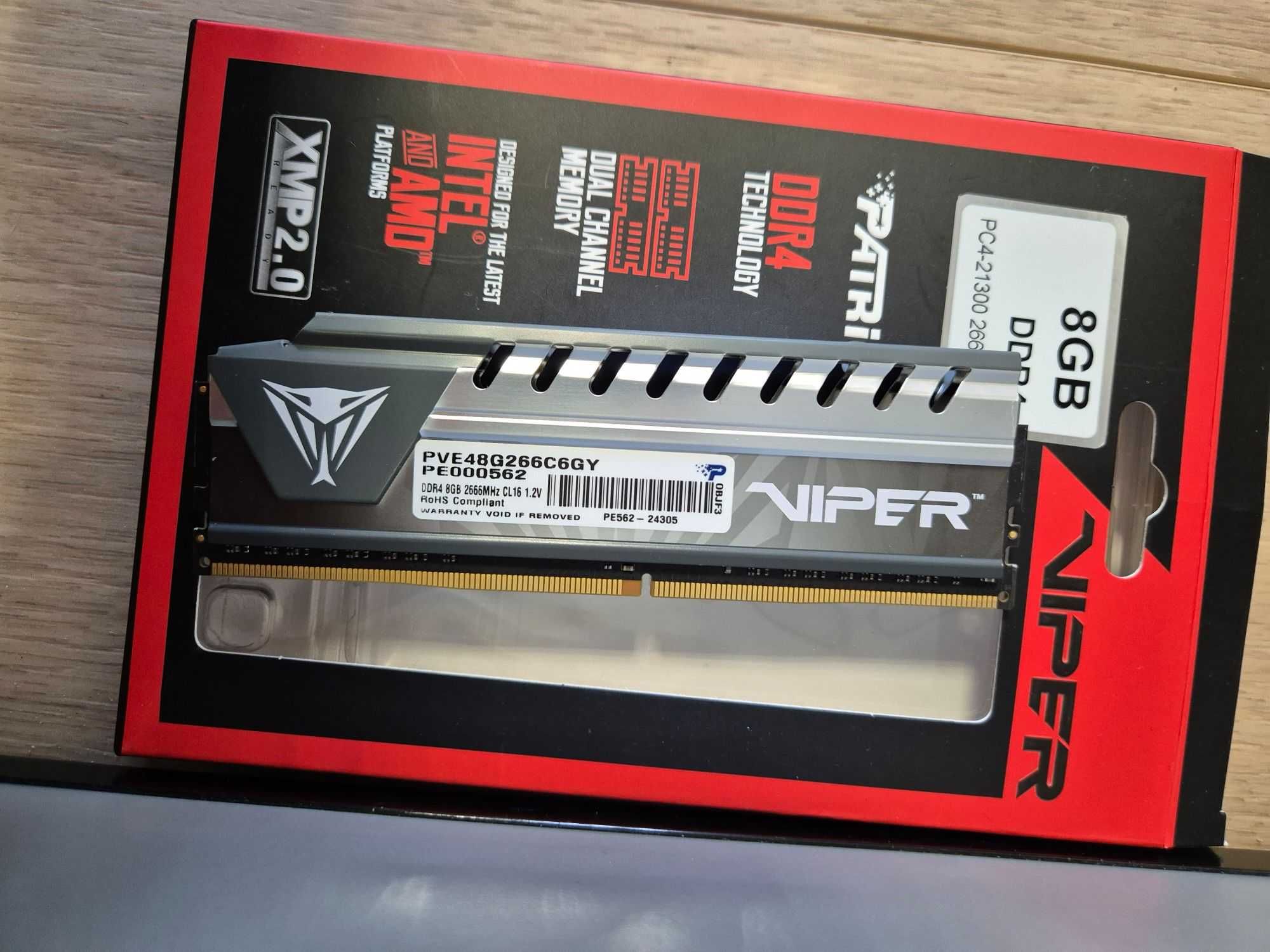 пам'ять DDR4 8GB PATRIOT Viper 2666MHz