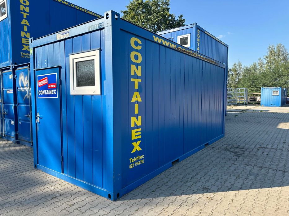 Containex Kontener biurowy, kontener socjalny, kontener budowlany !