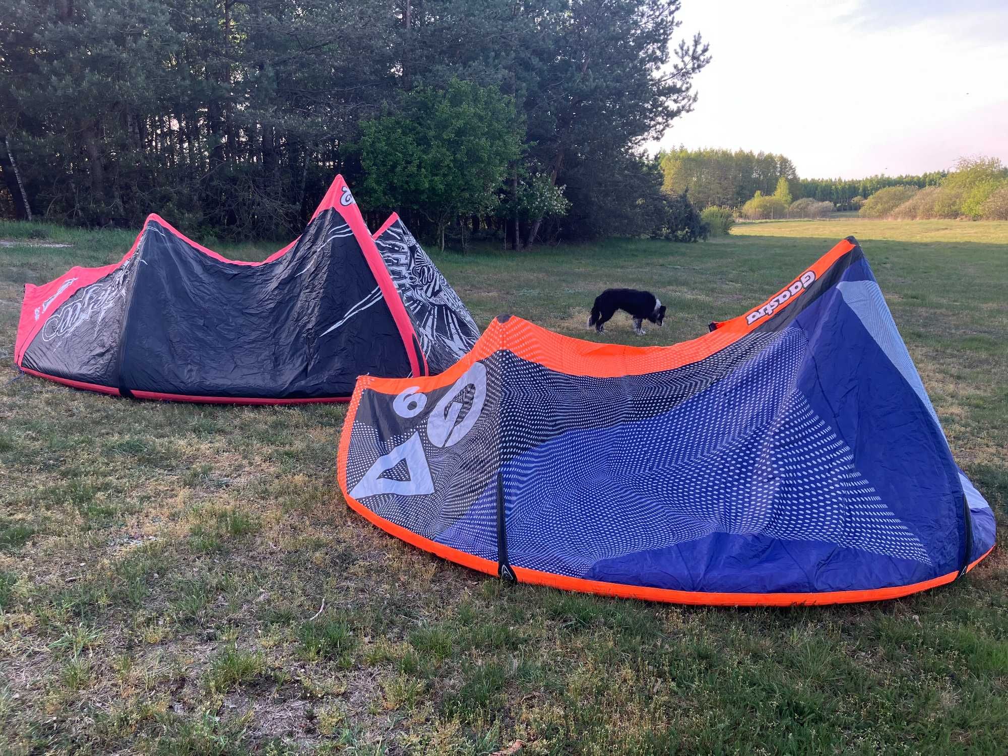 Zestaw Gaastra 2 latawce (12m2 + 9m2) + bar