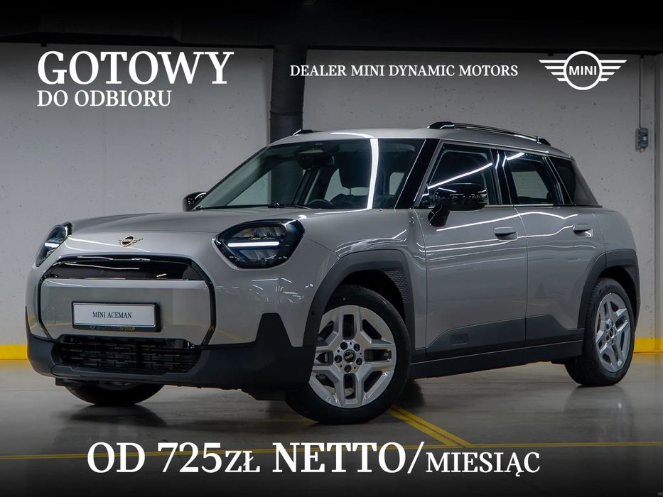 MINI Aceman Aceman E 184 KM EV - Od Ręki - Kamera Cofania!
