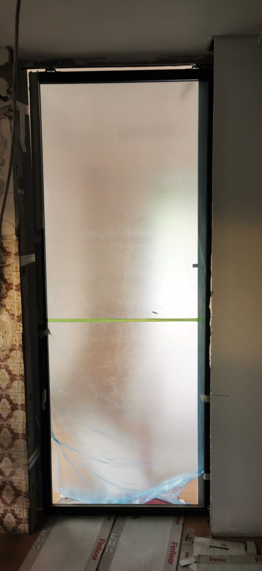 Vendo porta galvanizada mate interior