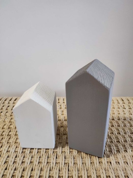 Casinhas decorativas de madeira