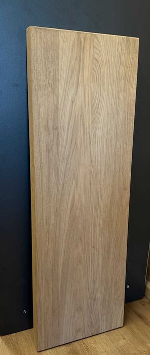 Stopnie, parapert, półki, blaty dębowe o grubości 40 mm