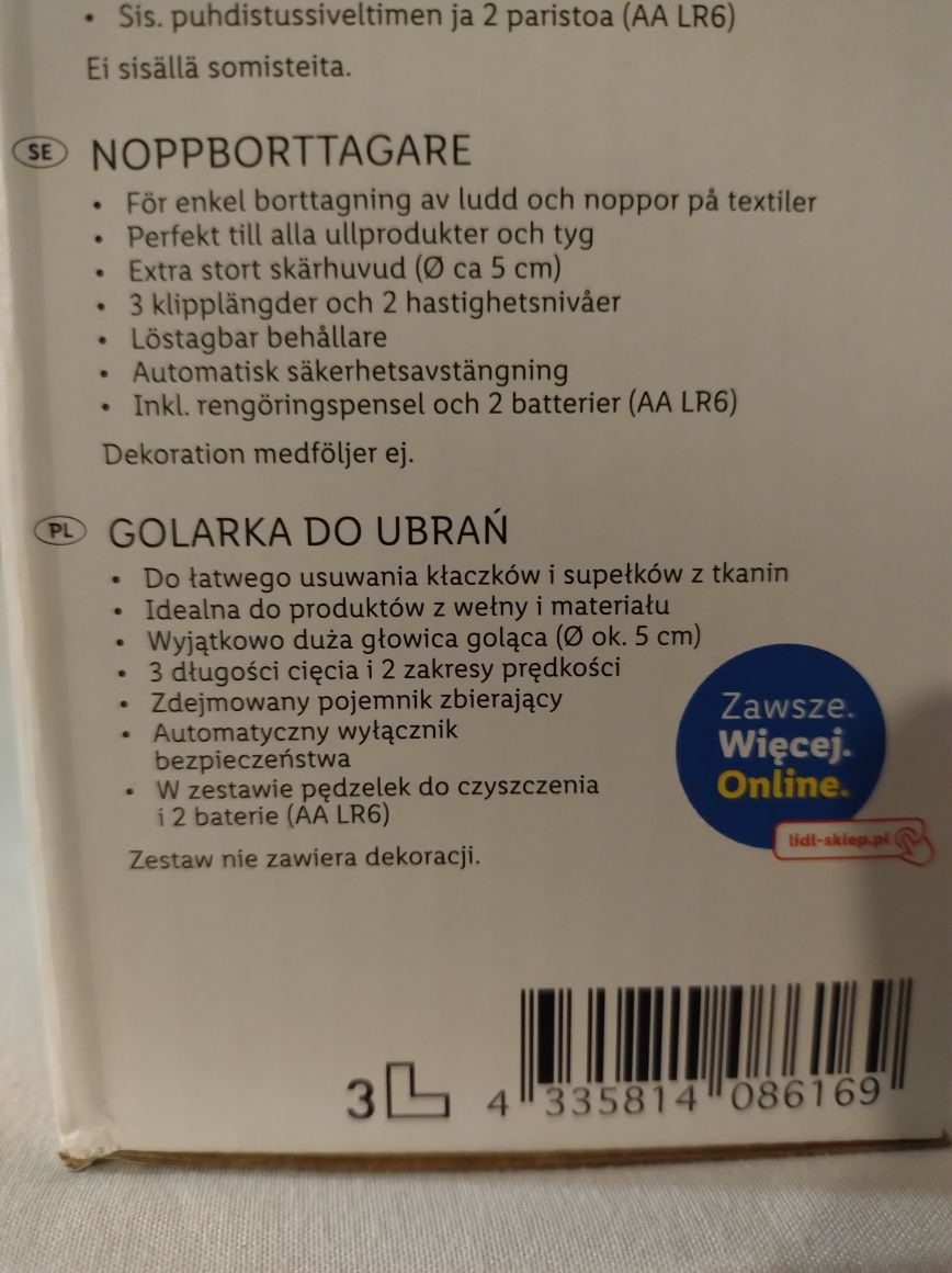 Golarka do ubrań SilverCrest