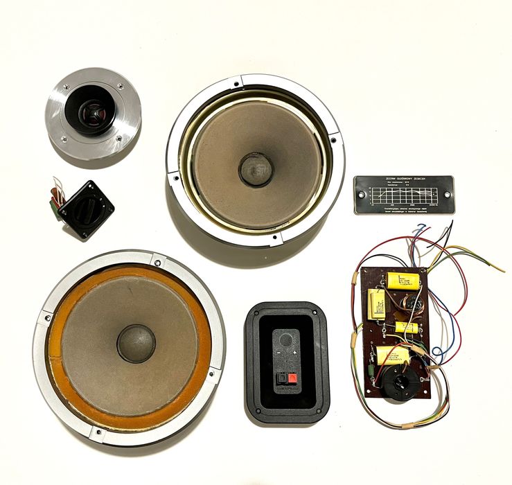 Kolumna Unitra Tonsil ZG30C201 - Głośniki i komplet części