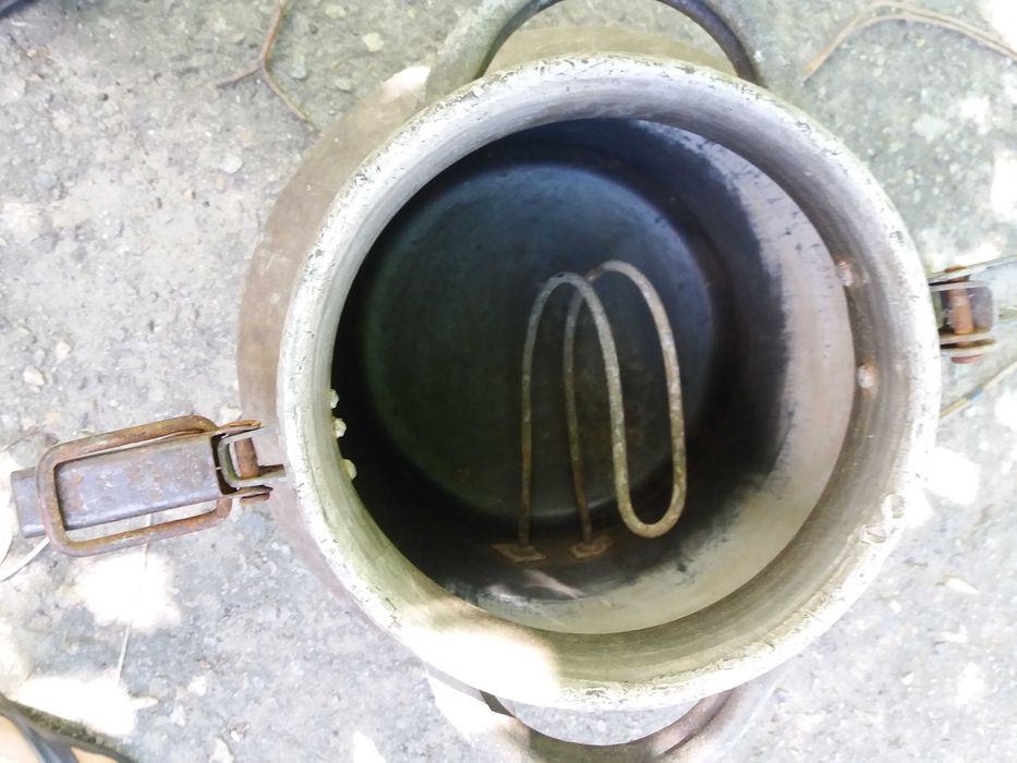 Водонагрівач бідон 36 л. з електричним теном. Водонагреватель