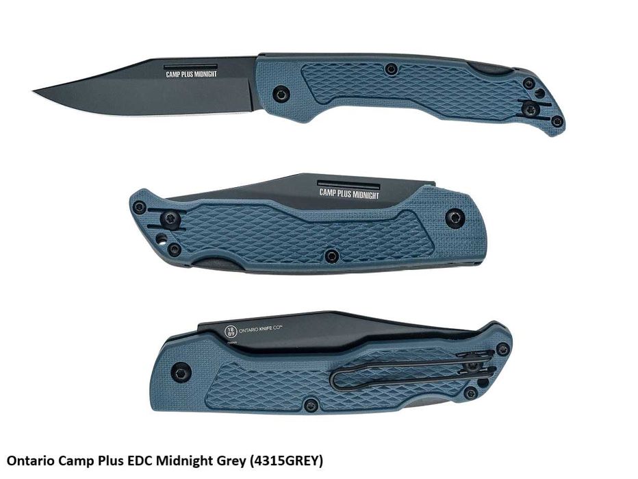 Ніж Ontario Camp Plus (EDC, Santoku, Chef)