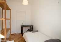 151944 - Quarto com cama de solteiro em apartamento com 6 quartos