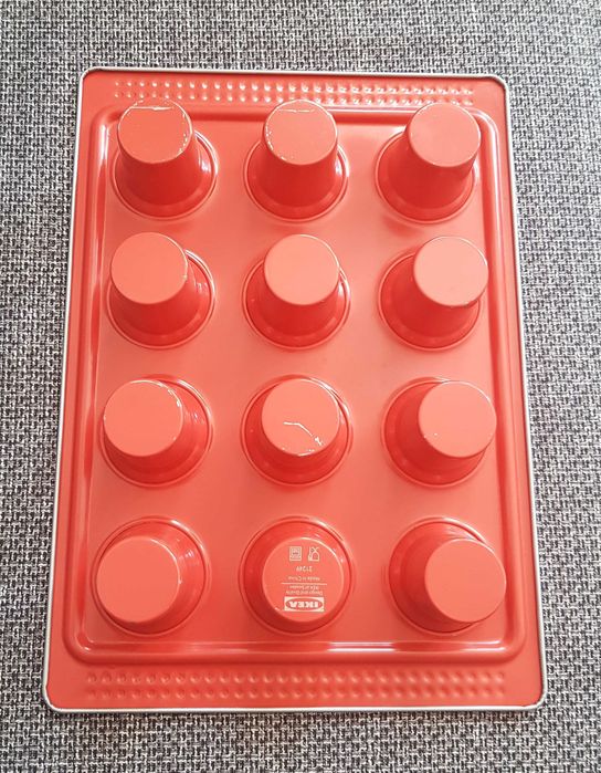 IKEA blacha forma do pieczenia muffinek DROMMAR - teflon
