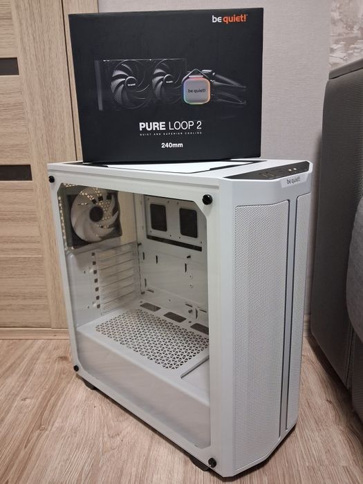 Корпус be quiet! Pure Base 500DX White + СВО be quiet! Pure Loop 2